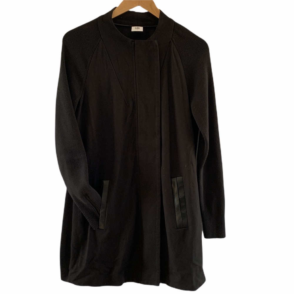 CAbi 3351 Tailor Ponte Knit Full Zip Coat Jacket